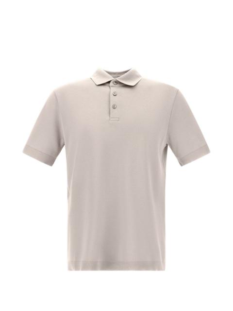 Herno knit-effect polo shirt