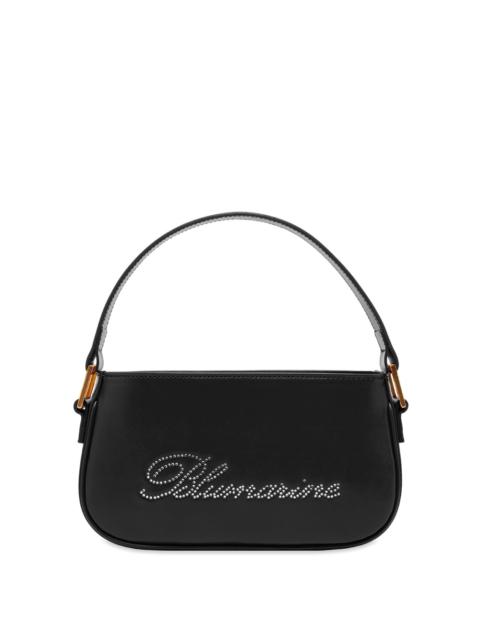 Blumarine Blumarine Crystal Logo Leather Bag