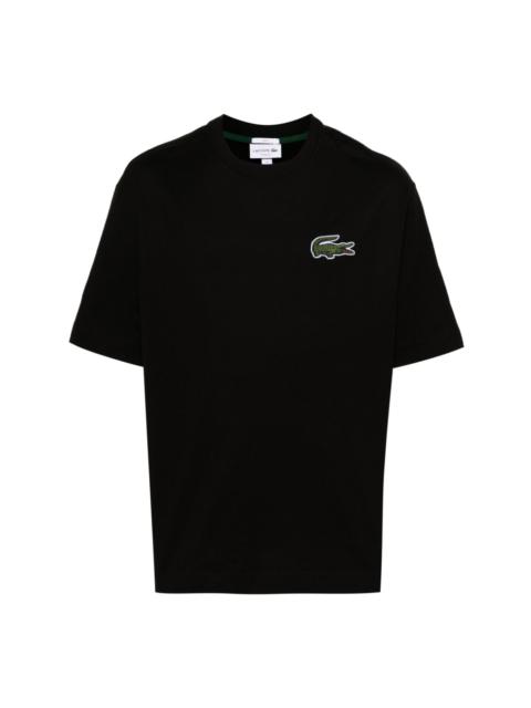 logo-patch cotton T-shirt