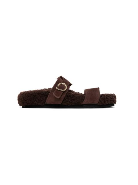 ANCIENT GREEK SANDALS Brown Latria Sandals