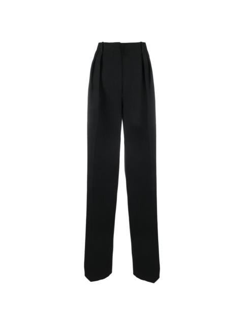 Crepe Couture wide-leg trousers