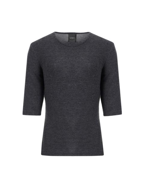 LESET Lauren Mid-Sleeve Jersey T-Shirt grey