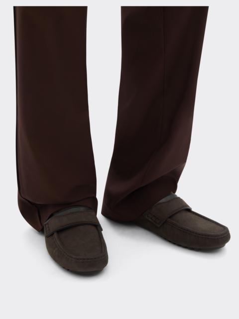Ferrari Nubuck Driver Loafers