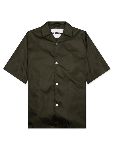 Jil Sander OUTER SHIRT - DARK GREEN