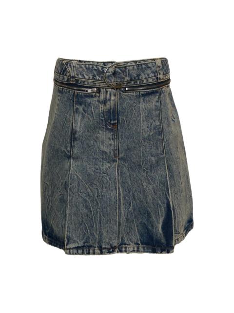 VAQUERA Women Denim Carwash Skirt