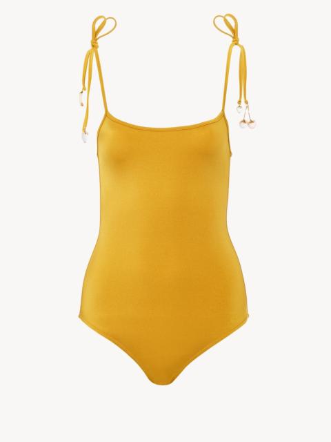 Chloé KNOTTED ONE-PIECE SWIMSUIT