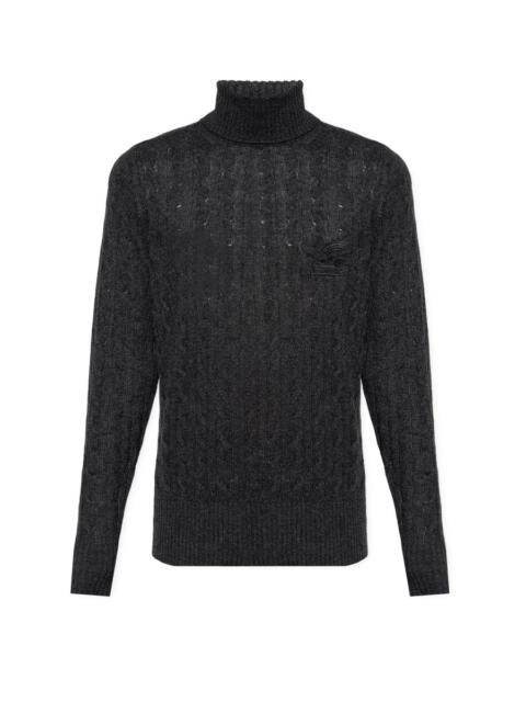 Etro Cashmere turtleneck sweater