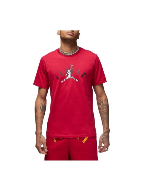 Jordan Air Jordan Flight MVP Logo T-Shirt 'Red' FB7366-619
