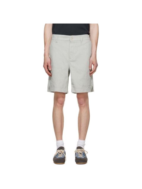 BOSS Green Elasticized Waistband Denim Shorts