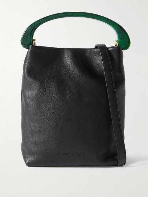 Dries Van Noten Leather Shoulder Bag