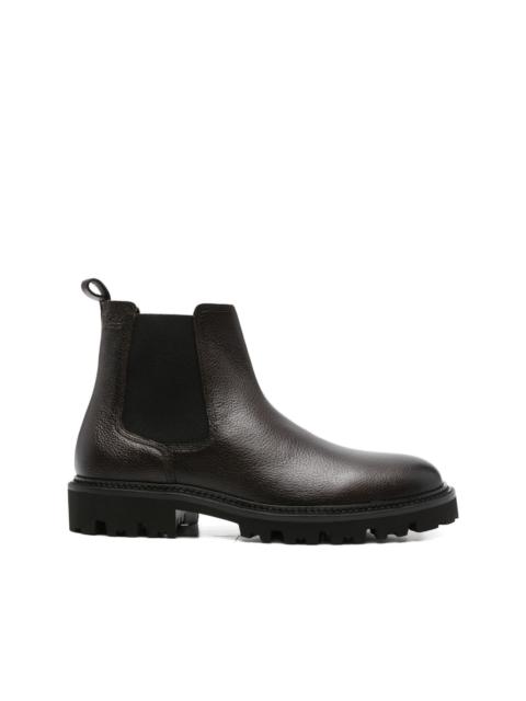 BOSS leather Chelsea boots