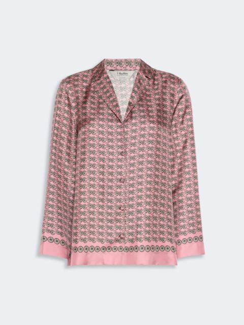 'S Max Mara MAMBO Printed silk shirt - PINK
