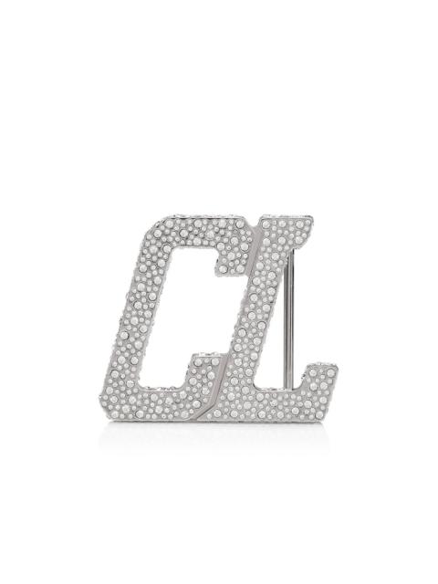 Christian Louboutin Happy Rui CL Logo belt buckle