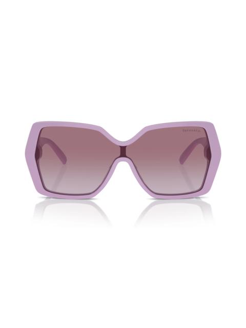 129mm Gradient Pillow Sunglasses