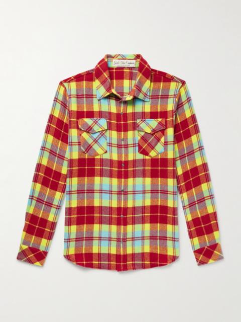 God’s True Cashmere Checked Cashmere Shirt