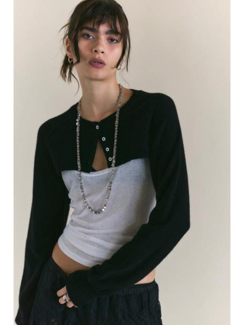 FREE PEOPLE Porta Cashmere Shrug