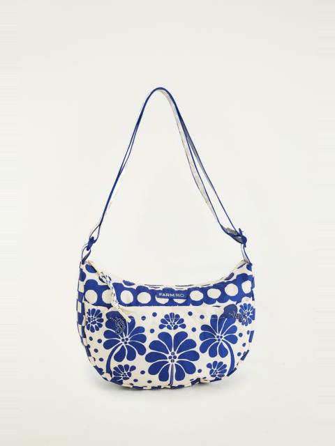 FARM RIO Blue Palermo Shoulder Bag