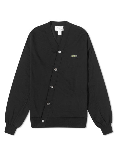 Comme des Garçons SHIRT Comme des Garçons SHIRT x Lacoste Asymmetric Cardigan