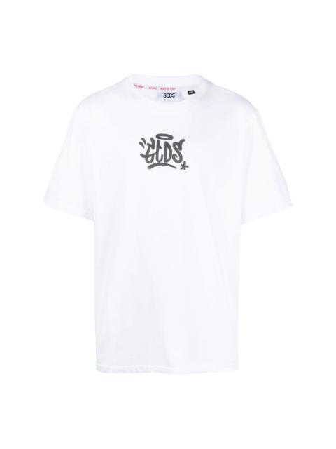GCDS graffiti-print cotton T-shirt