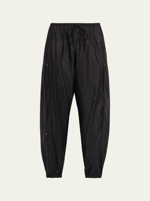 BRANDON MAXWELL Scout Drawstring Cargo Pants