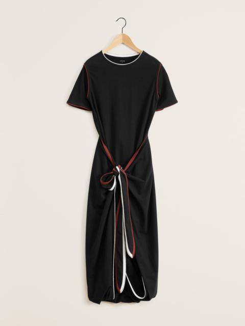 Lemaire WRAP DRESS WITH BINDINGS