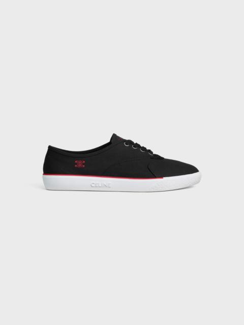 CELINE ALAN SNEAKER IN CANVAS AND SUEDE CALFSKIN