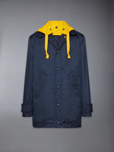 RIPSTOP UNCONSTRUCTED RELAXED OVERCOAT