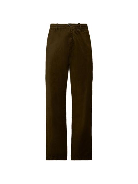 C.P. Company elasticated-waist belt-loop trousers
