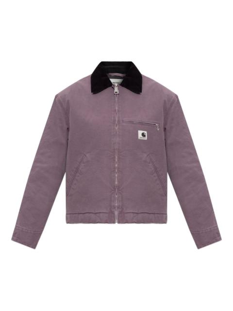 Carhartt corduroy-collar jacket