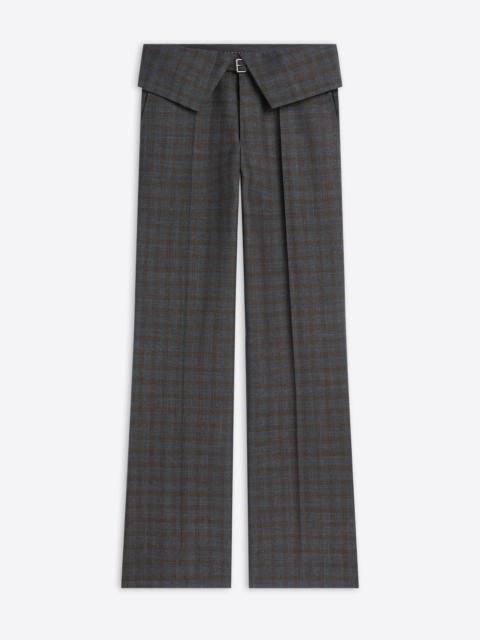 Dries Van Noten FOLDED WOOL PANTS