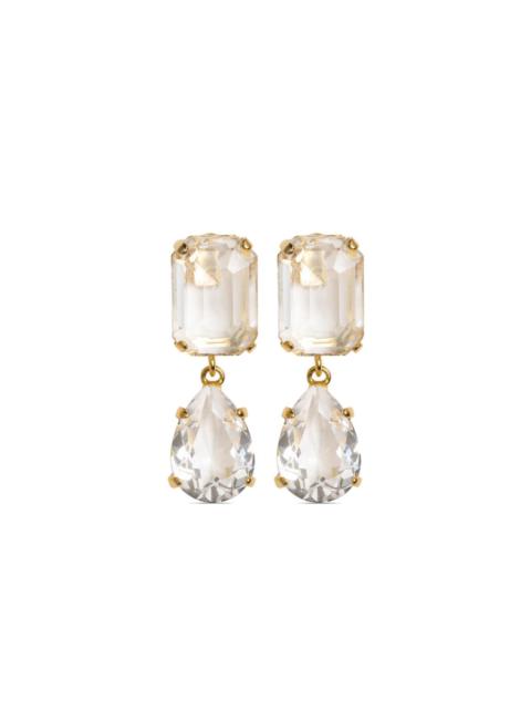 Jennifer Behr Maree crystal drop earrings