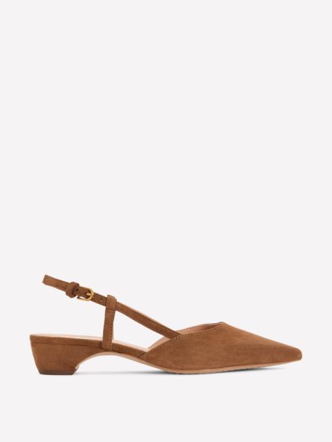 BODEN Mini Block Sling Backs-Raw Umber