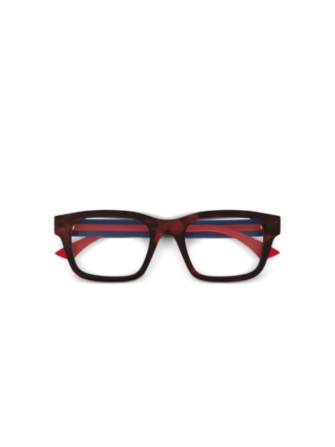 GUCCI rectangle-frame glasses