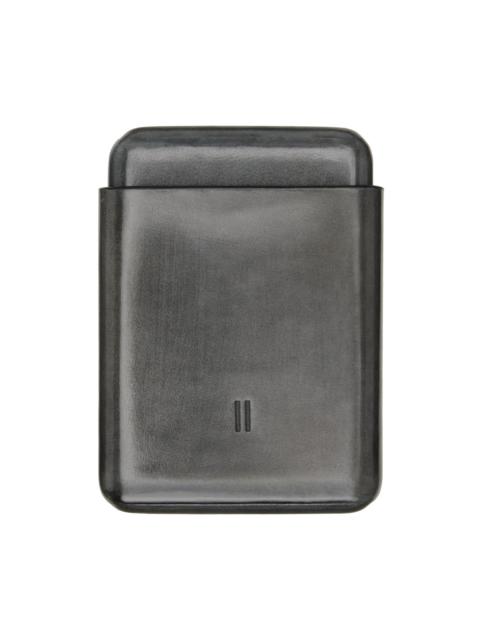 Boris Bidjan Saberi Gray 'Cardcase II' Card Holder