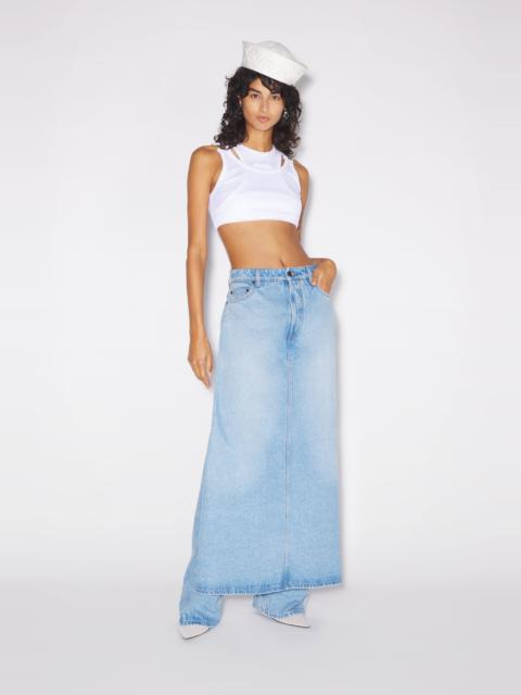 THE DENIM PANT SKIRT