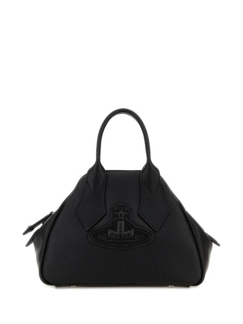 Vivienne Westwood Black leather small Yasmine handbag