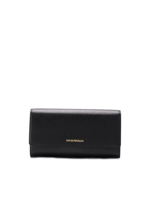 EMPORIO ARMANI classic long wallet