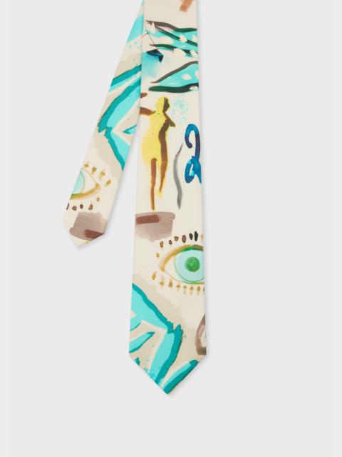 Paul Smith Silk 'Inkworks' Tie
