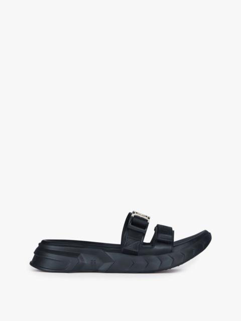 Givenchy MARSHMALLOW SANDALS IN LEATHER AND CANVAS
