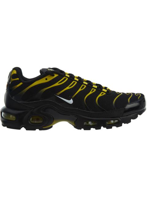 Nike Air Max Plus Black White-Vivid Sulfur