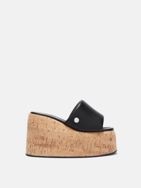 THE ATTICO ''MOCHI'' BLACK FLATFORM