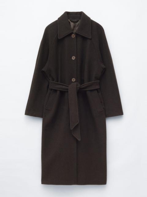 & Other Stories Bouclé Wool Car Coat