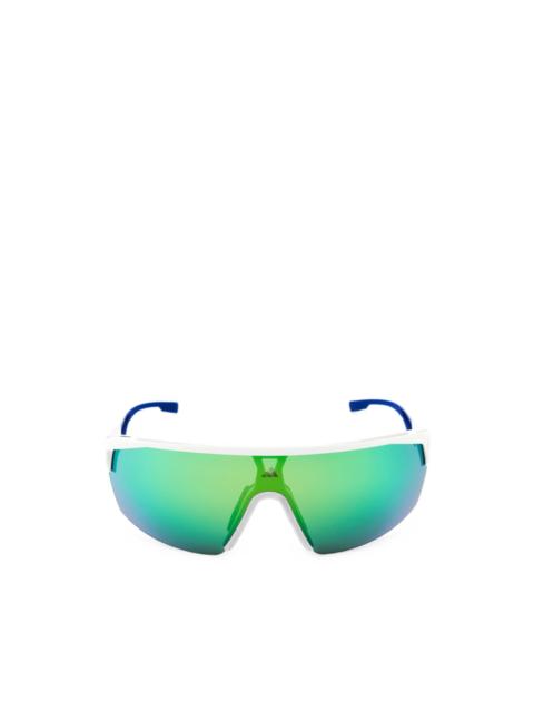 adidas shield-frame sunglasses
