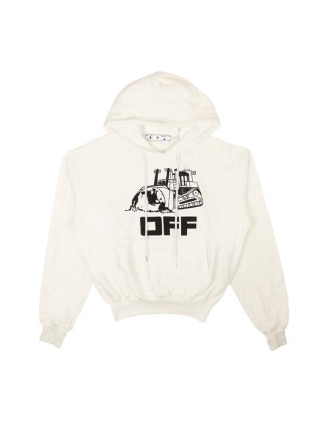 Off-White World Caterpillar Over Hoodie 'White/Black'