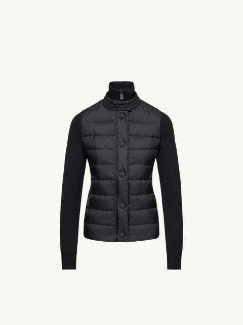 Moncler Grenoble Padded Wool Cardigan