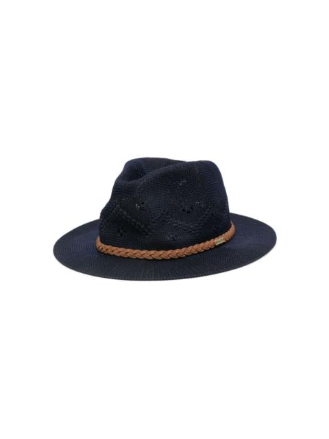 Barbour Flowerdale crochet-knit trilby