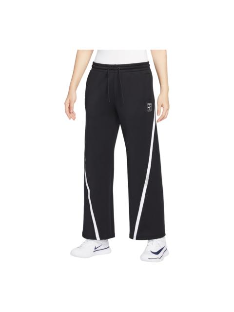 Nike (WMNS) Nike Advantage Mid-Rise Tennis Pants 'Black White' IB0783-010