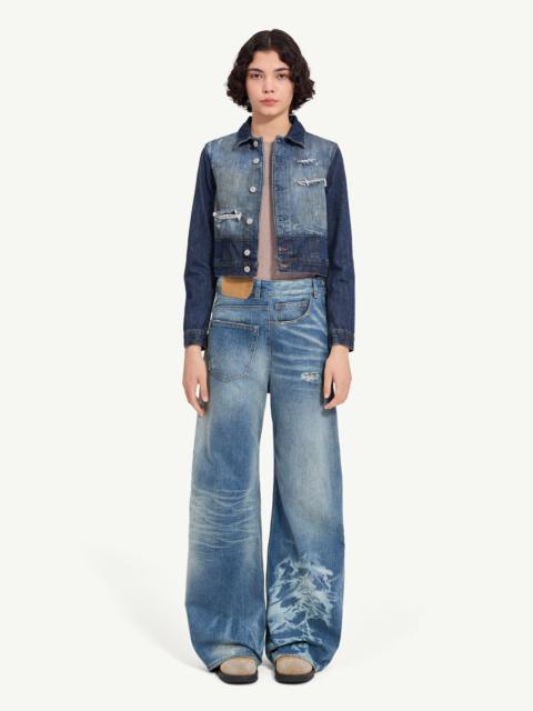 MM6 Maison Margiela Wide-leg jeans