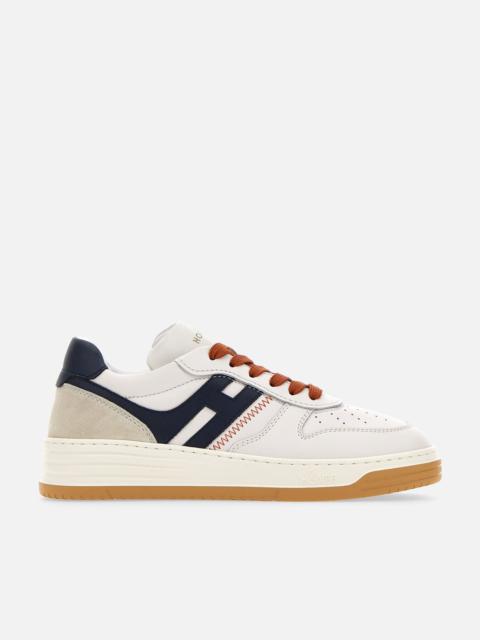 Sneakers Hogan H630 White Blue Orange