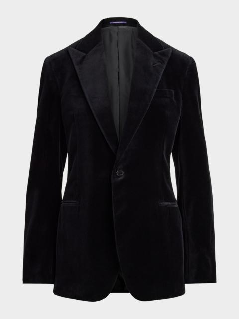 Ralph Lauren Men's Gregory Hand-Tailored Velvet Dinner Jacket